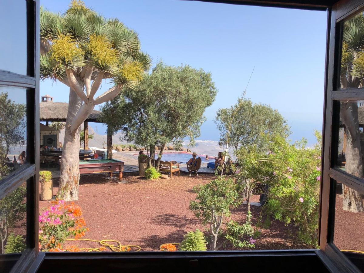 Historic Canarian House, Private Heated Infinity Pool, Bbq, Wifi + Panoramic Ocean Views 아로나 외부 사진