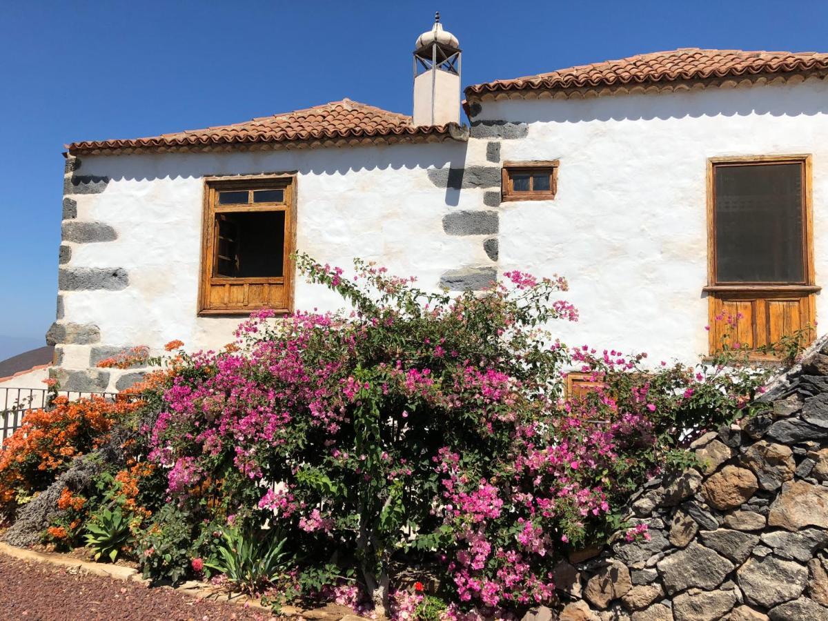 Historic Canarian House, Private Heated Infinity Pool, Bbq, Wifi + Panoramic Ocean Views 아로나 외부 사진